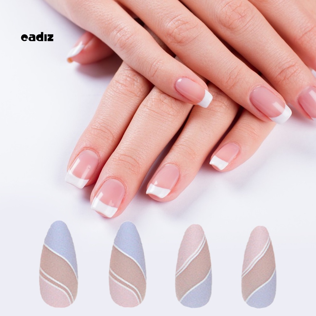 1 Bộ Móng Tay Giả Dạng Keo Không Mùi An Toàn