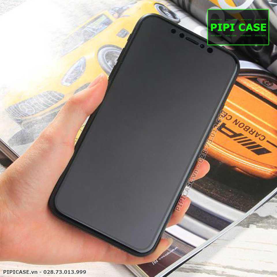 Kính Cường Lực Chống Vân Tay Full Màn cho IPhone 6/6s/6 Plus/7/8/7 Plus/8 Plus/IPhone X/XS Max/11/11 Pro/11 Pro Max