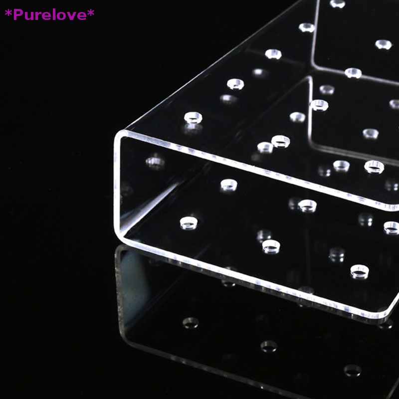 Giá Đỡ Kẹo Mút Bằng Acrylic Trong Suốt 15 Lỗ Tiện Dụng Mới