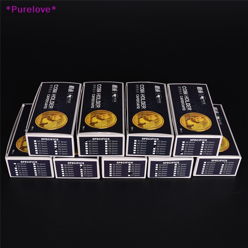 Set 50 Hộp Giấy Các Tông Màu Trắng 2 X 2 Mylar Tiện Dụng Mới