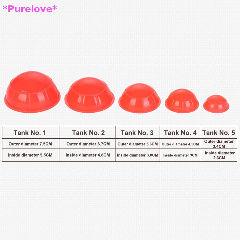 Bộ 12 Cốc Giác Hơi Mát Xa Chân Không Bằng Silicon Chuyên Dụng Mới