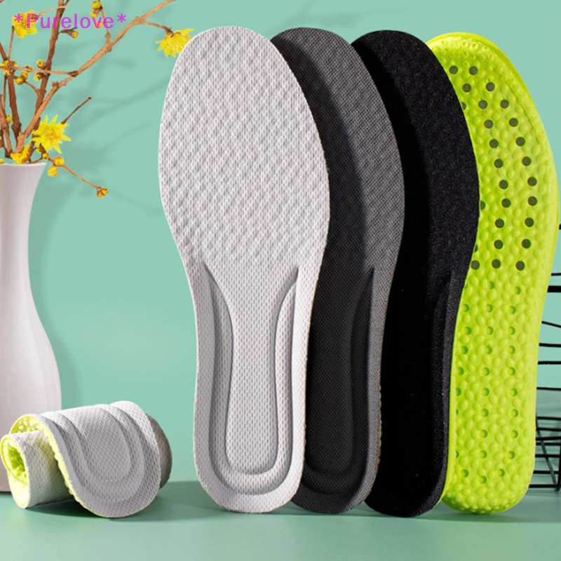 1 Cặp Đệm Lót Giày Thể Thao Mềm Mại Thoáng Khí Dành Cho Nam Và Nữ Mới