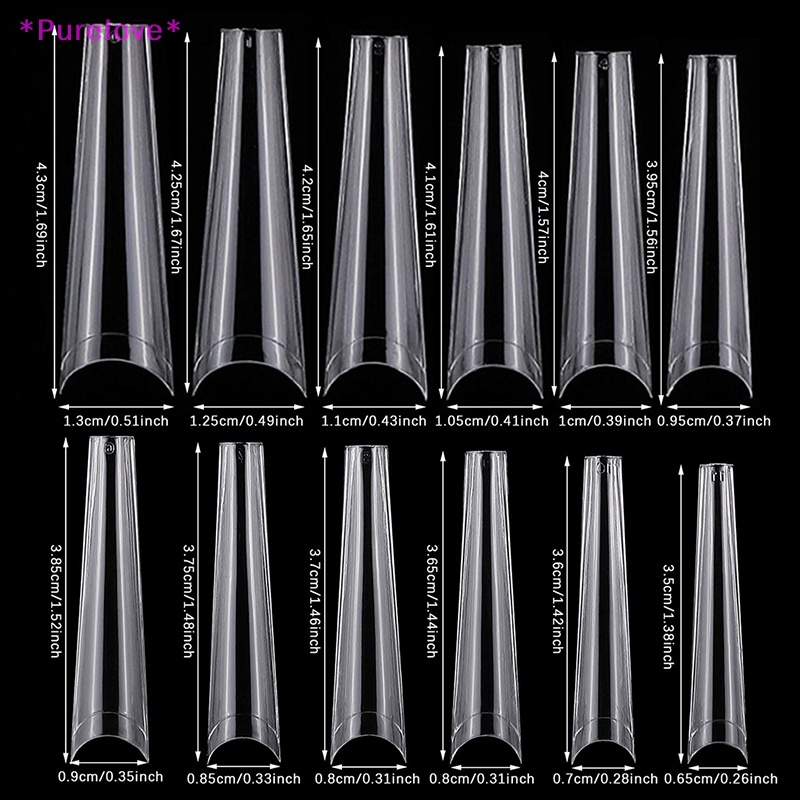 Set 120 Móng Tay Giả Dáng Cong Dài Trang Trí Nghệ Thuật Cho Nữ Mới