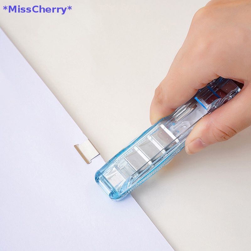 Mchy &gt; Kẹp Bấm Ghim Di Động Có Thể Tái Sử Dụng Cho Văn Phòng Trường Học Ins Mới