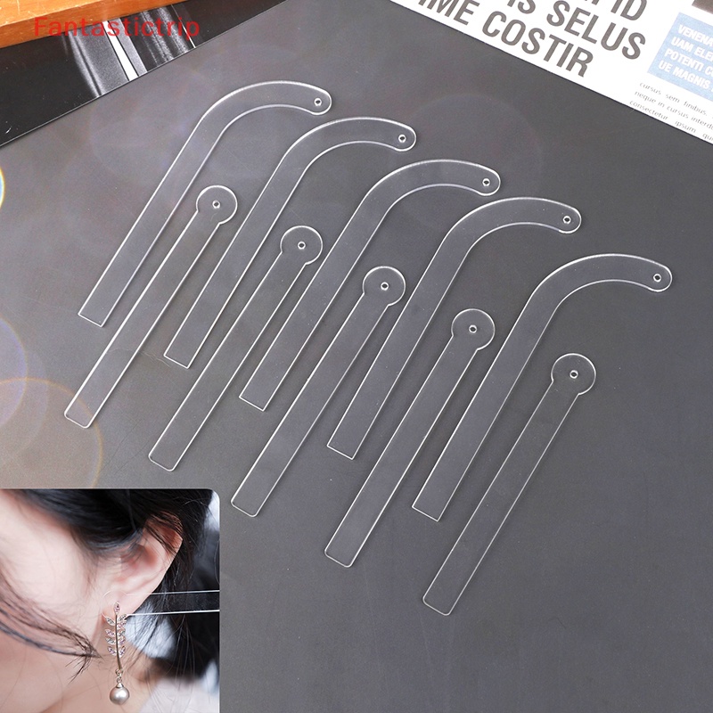 [Fantastictrip] Set 1 / 5 Giá Đỡ Trưng Bày Bông Tai Bằng Acrylic Trong Suốt