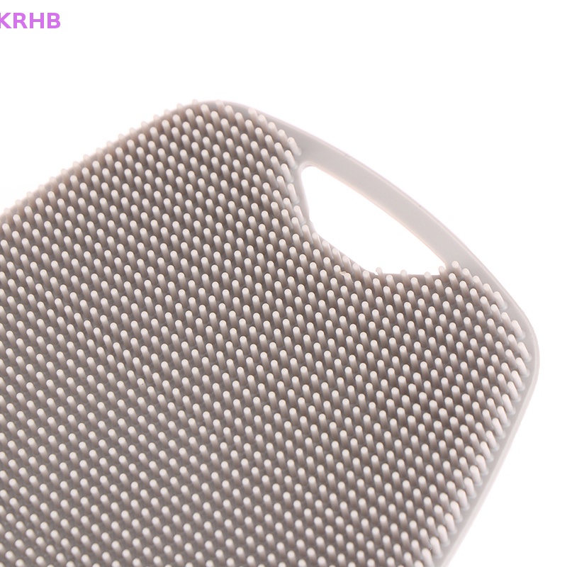 Bàn Chải Chà Lưng Bằng Silicon Mềm Cho Nam Mới