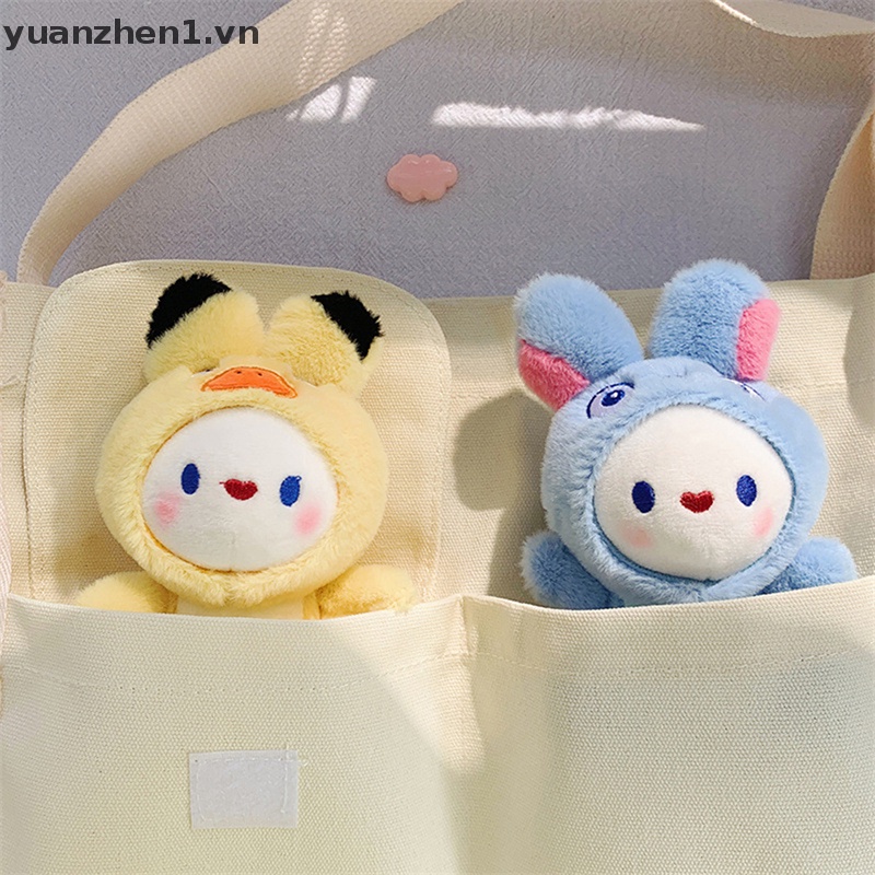 Móc Khóa Hình Thỏ Nhồi Bông Đáng Yêu