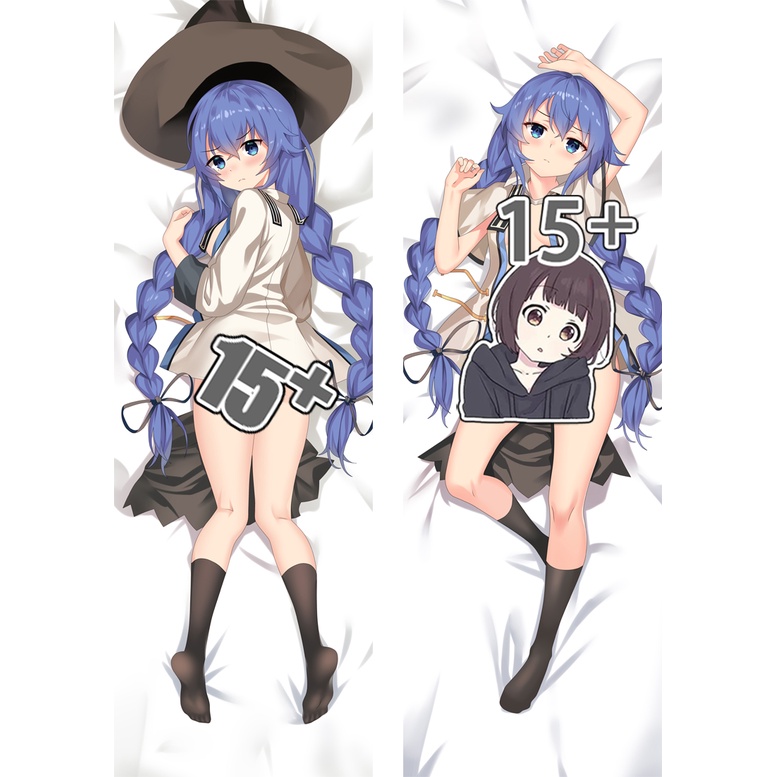 Vỏ Gối In Hình Nhân Vật Hoạt Hình Mushoku Tensei Roxy Migurdia Eris Greyrat Sylphiette