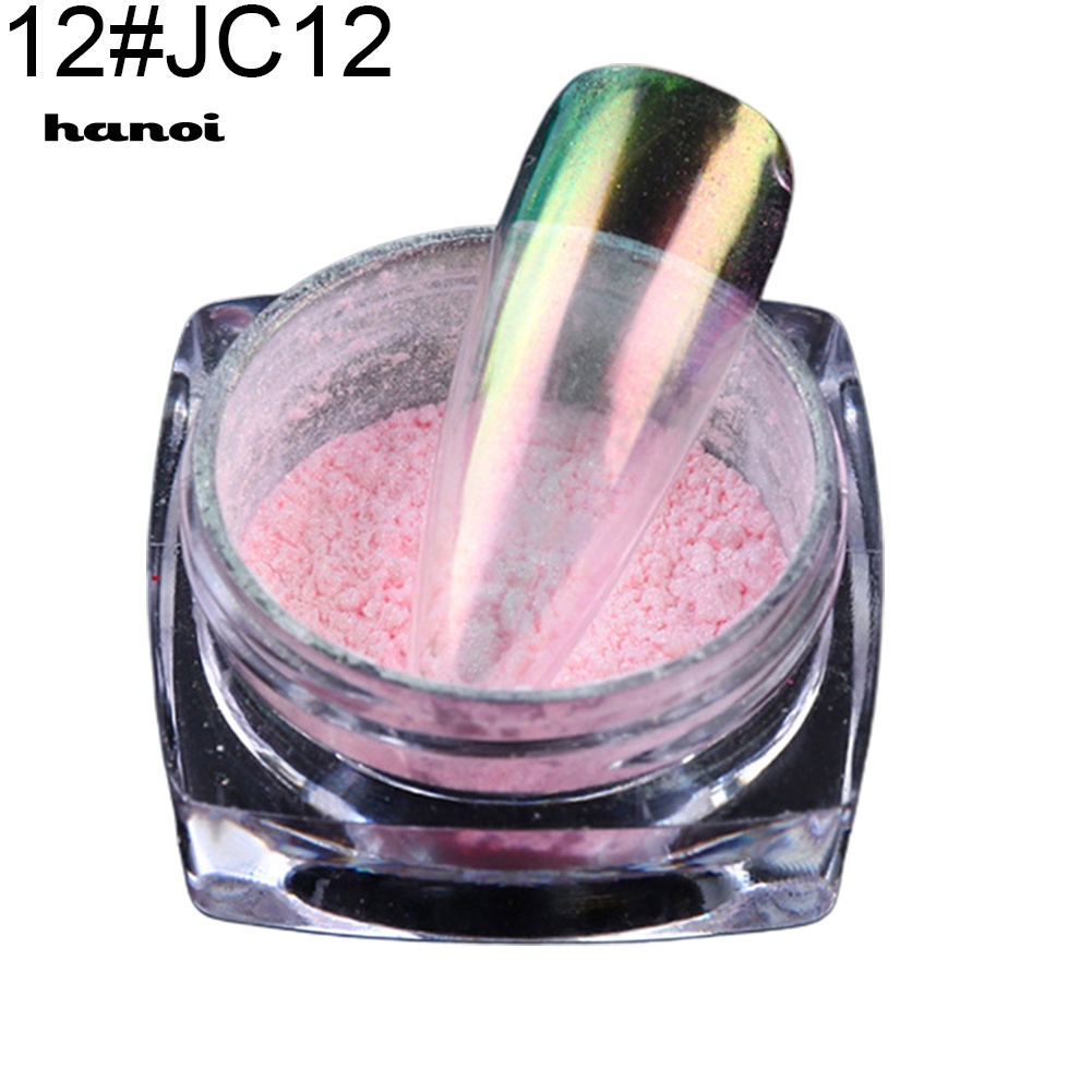 Bột Tráng Gương Lấp Lánh Siêu Mỏng Dùng Để Trang Trí Móng Nghệ Thuật