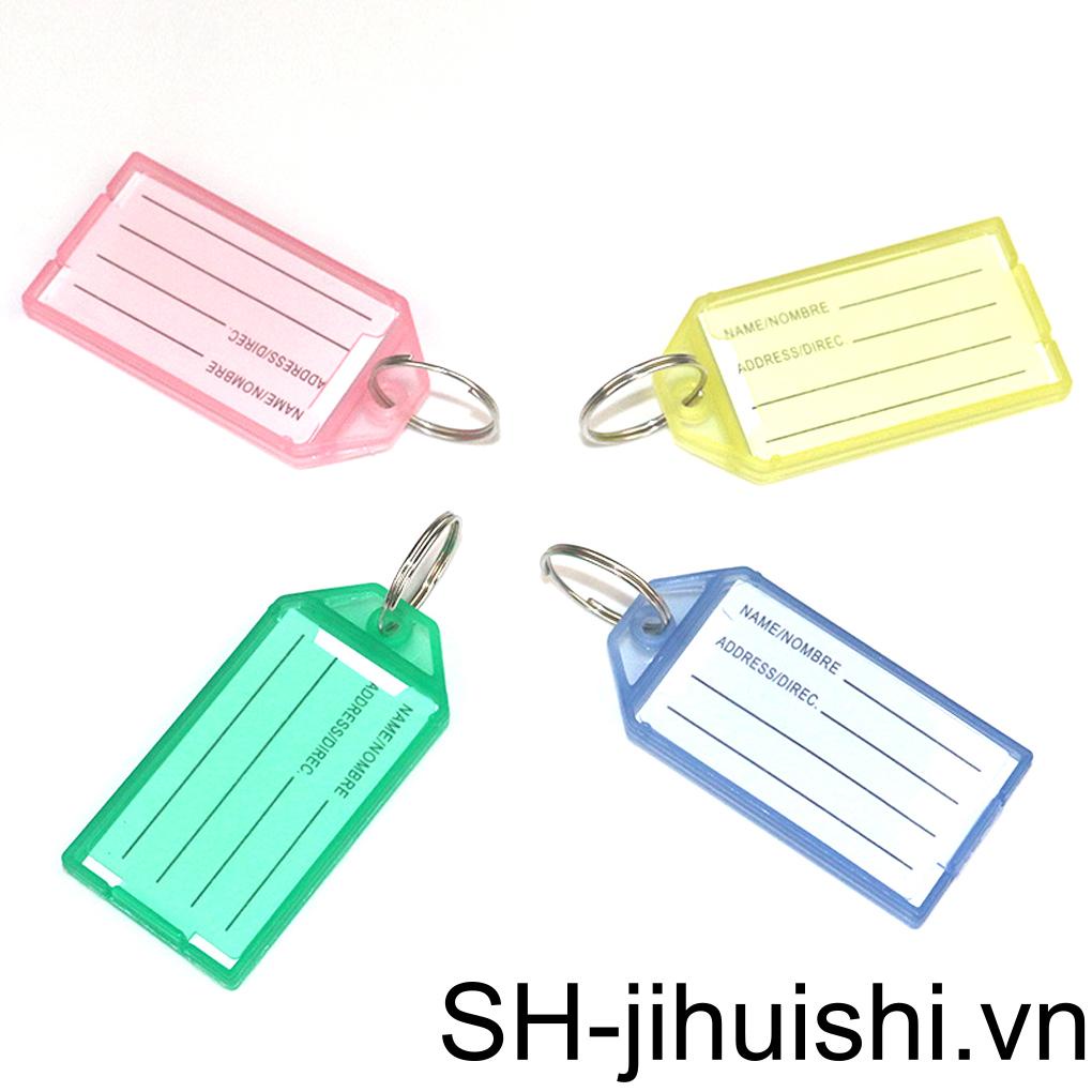 Thẻ Tên Gắn Móc Khóa Hành Lý Có Thể Phân Loại Tiện Dụng