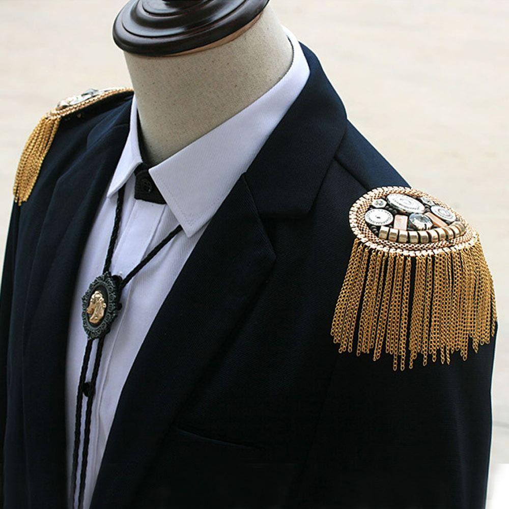 1 Cặp Ghim Cài Vai Phong Cách Gothic Punk Tinh Tế