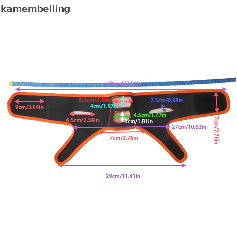Mặt Nạ Nâng Cơ Mặt Tạo Cằm Chữ V Thon Gọn kamembelling