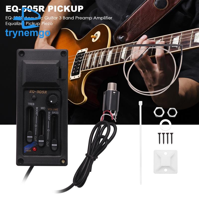Thiết Bị Khuếch Đại Âm Thanh Cho Đàn Guitar EQ-505R 3 Band
