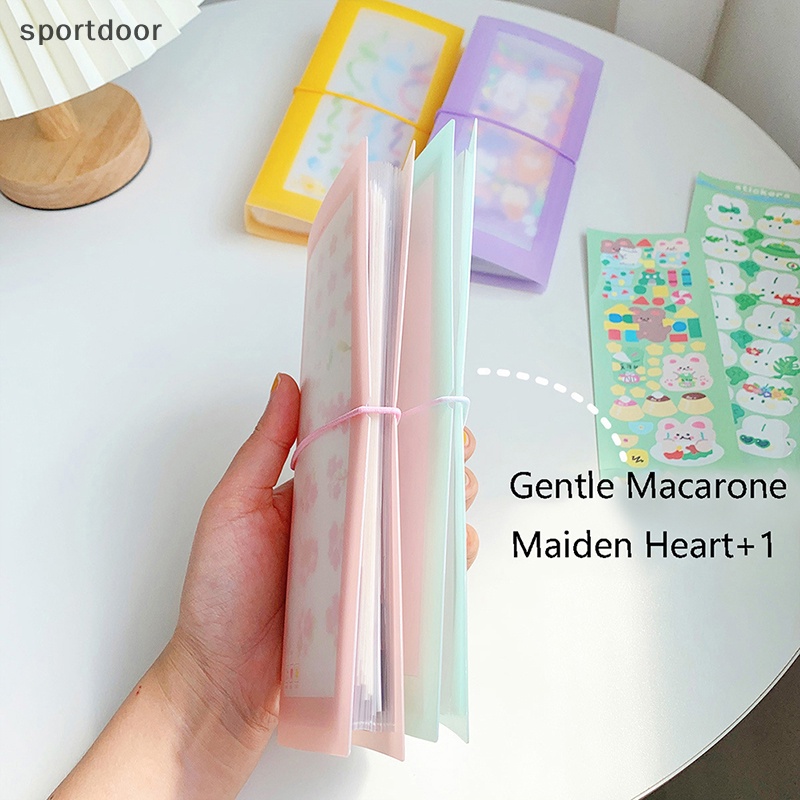 Set 30 Tờ Nhãn Dán Trong Suốt Dùng Trang Trí Album Ảnh Tiện Dụng