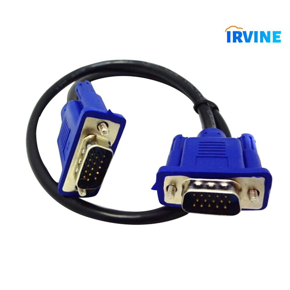 Dây Cáp Nối Dài 30cm Chuyển Đổi Đầu Cắm Sang Đầu Cắm VGA Cho Màn Hình Máy Chiếu / Máy Tính