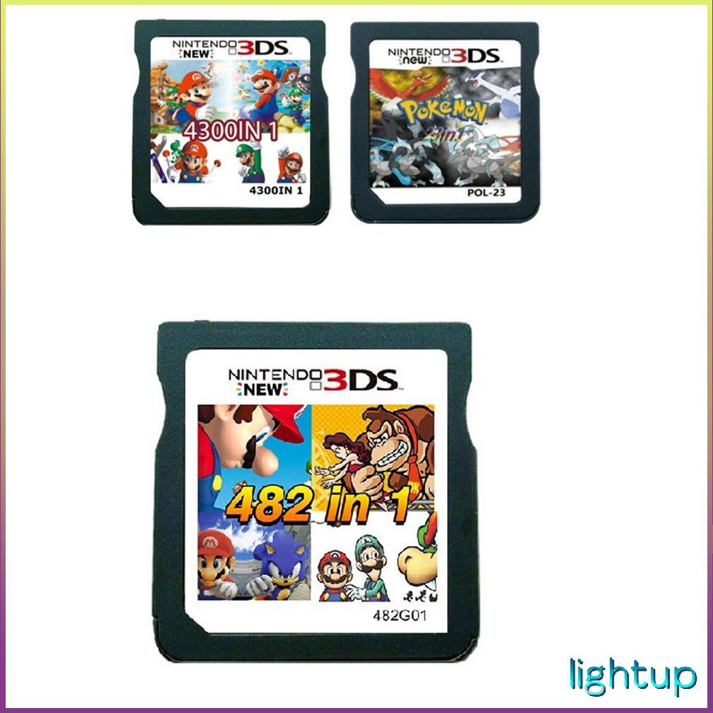 Thẻ Trò Chơi Nds 482 Trong 1 Kết Hợp 3Ds Cassette Ds Cho Nintend