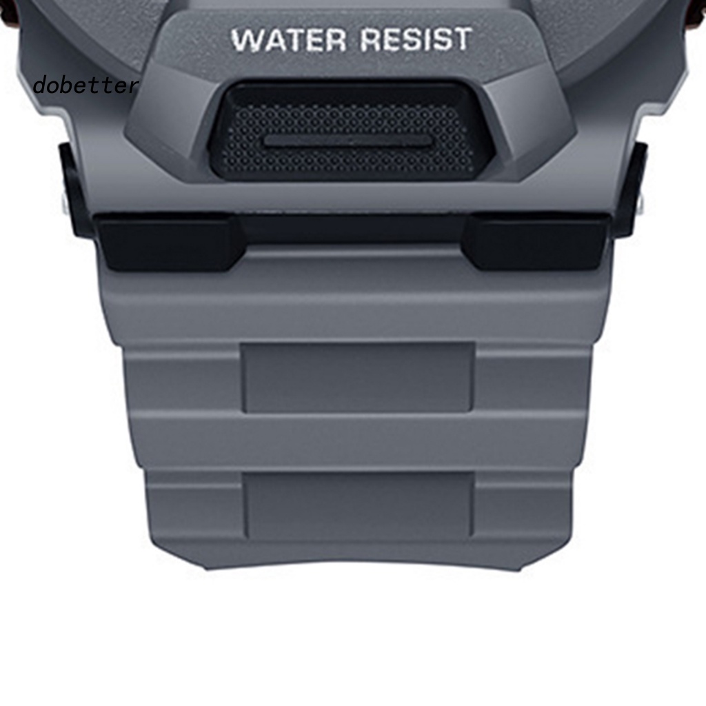 &lt; Dobetter &gt; Đồng Hồ Đeo Tay Kỹ Thuật Số LED Màn Hình Lớn Thoải Mái Chống Thấm Nước Đa Năng Có Thể Điều Chỉnh Mặ