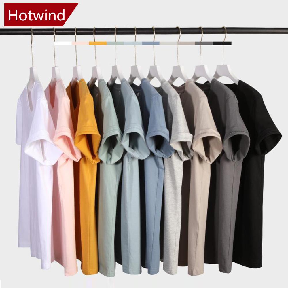 Áo Thun Cotton Cổ Tròn Dáng Rộng Mềm Mại Thoáng Khí Thời Trang Mùa Hè C3I1
