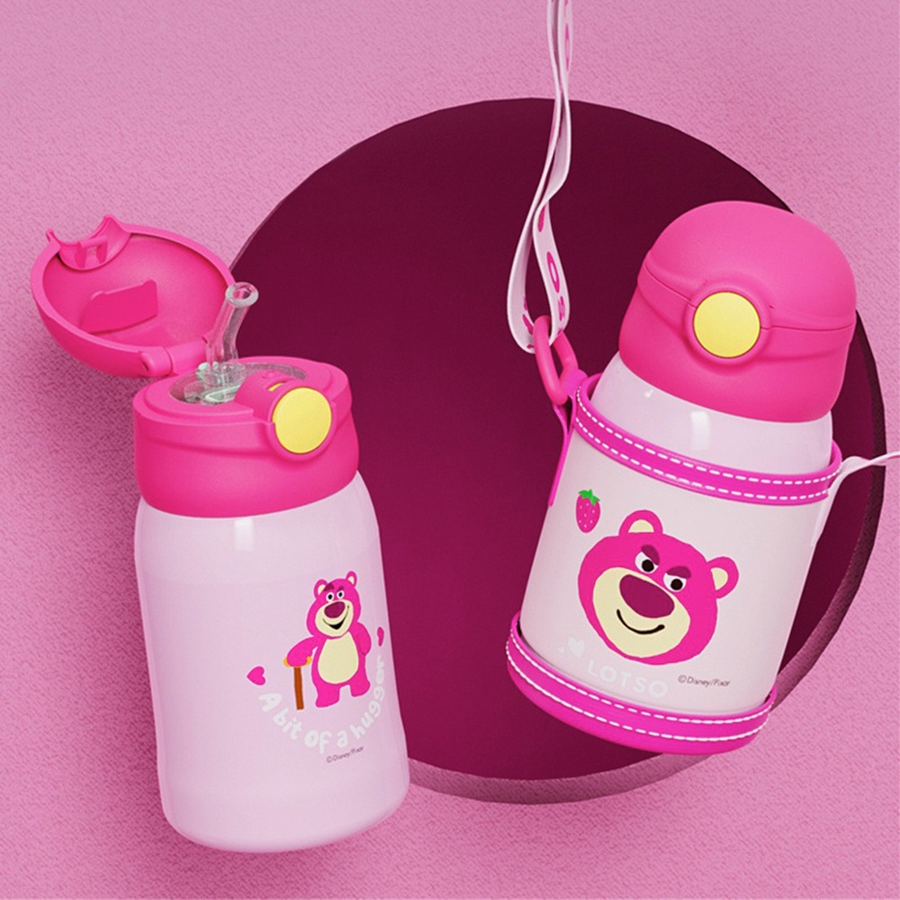 Bình Nước Giữ Nhiệt Bằng Thép Không Gỉ 316 Họa Tiết Hoạt Hình Disney Xinh Xắn