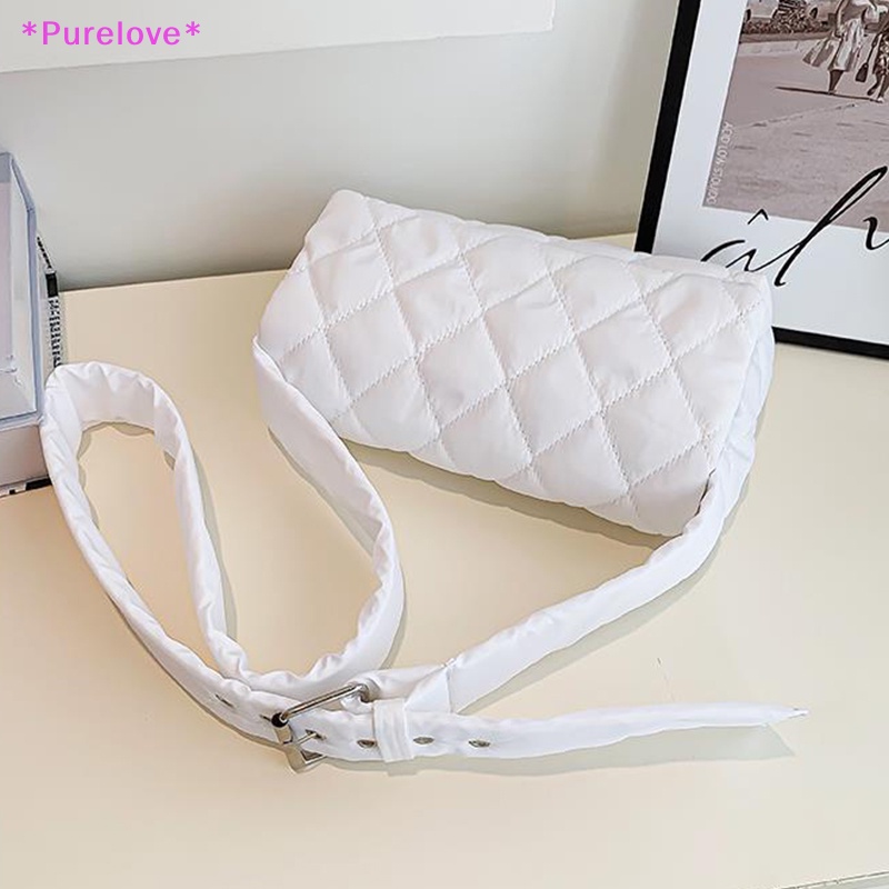 Túi Xách Đeo Chéo Cỡ Lớn Chất Liệu Cotton Nylon Thời Trang Mùa Đông Cho Nữ Mới