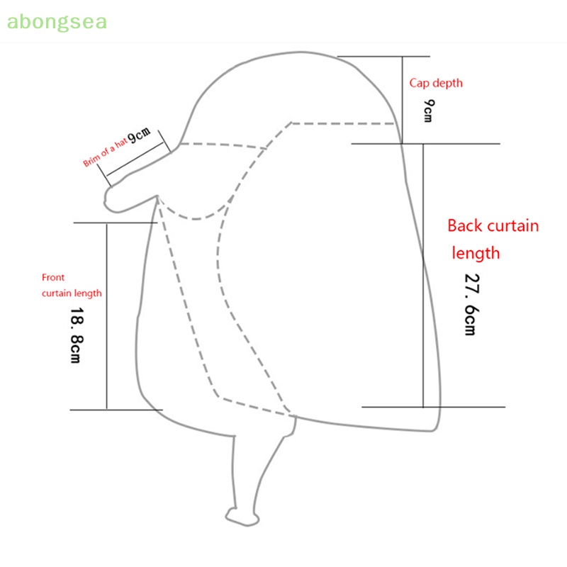 Mũ Đội Chống Nắng Vành Che Tai Chống Tia UV Khi Đi Câu Cá / Leo Núi Ngoài Trời Dành Cho Nam Và Nữ