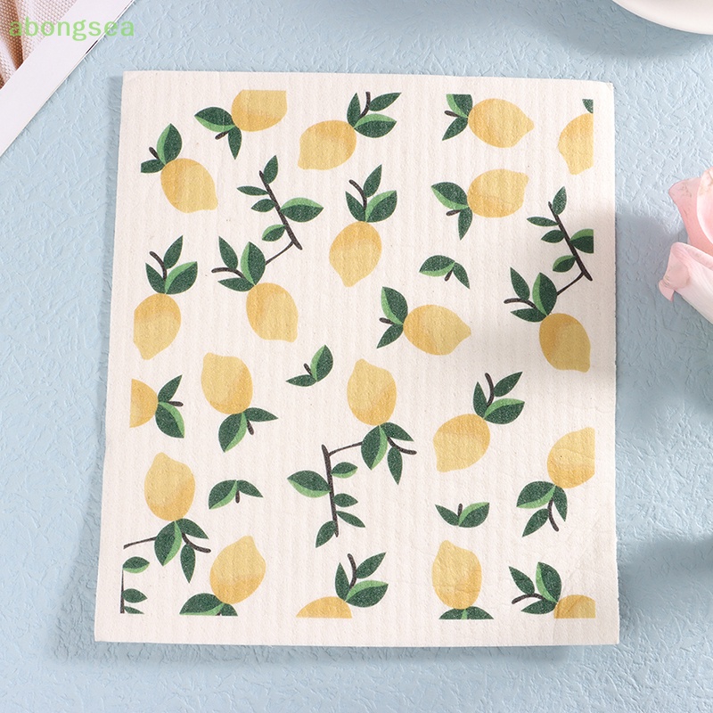 Abongsea Khăn Lau Chén Dĩa Thấm Hút Tốt Tiện Dụng Cho Nhà Bếp