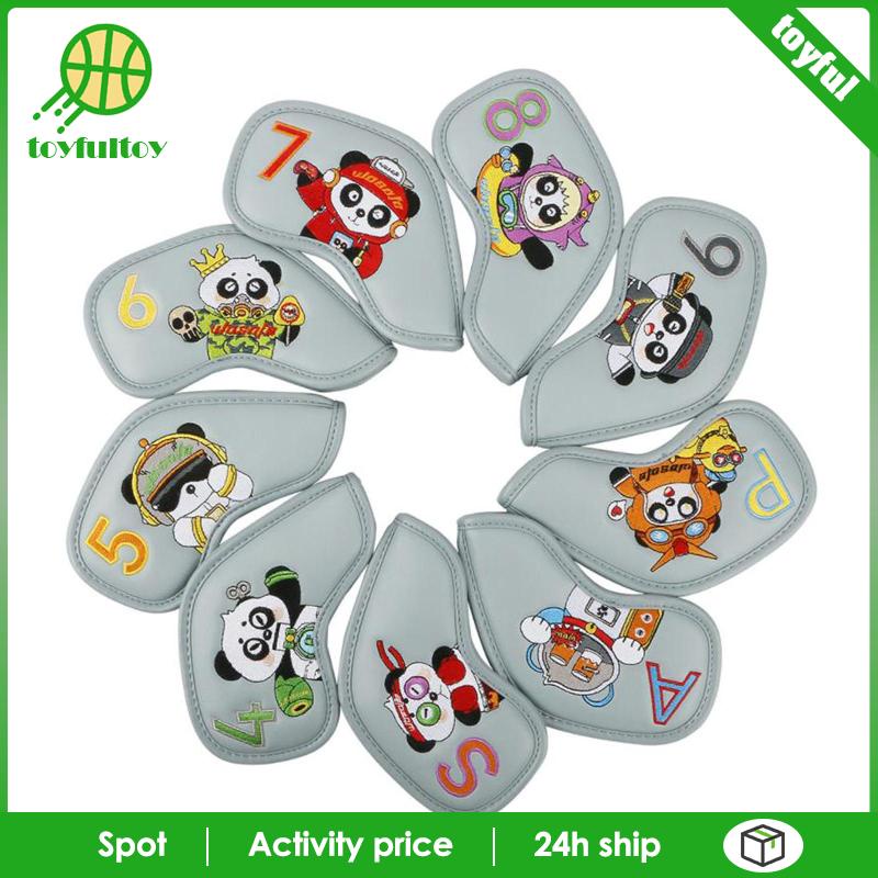 Set 9 Vỏ Bọc Đầu Gậy Đánh Golf Chống Nước Cho Nam