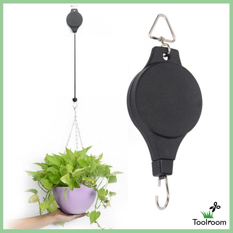 Ròng Rọc Treo Chậu Cây Có Thể Thu Gọn Tiện Dụng