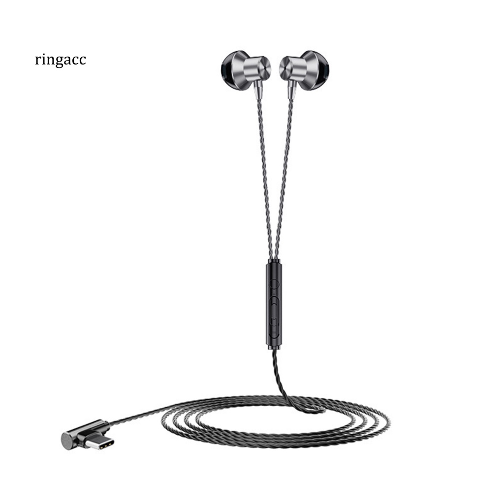 Tai Nghe Nhét Trong Có Dây Điều Khiển Và Mic Loại C Phong Cách Thể Thao Cho Điện Thoại Di Động