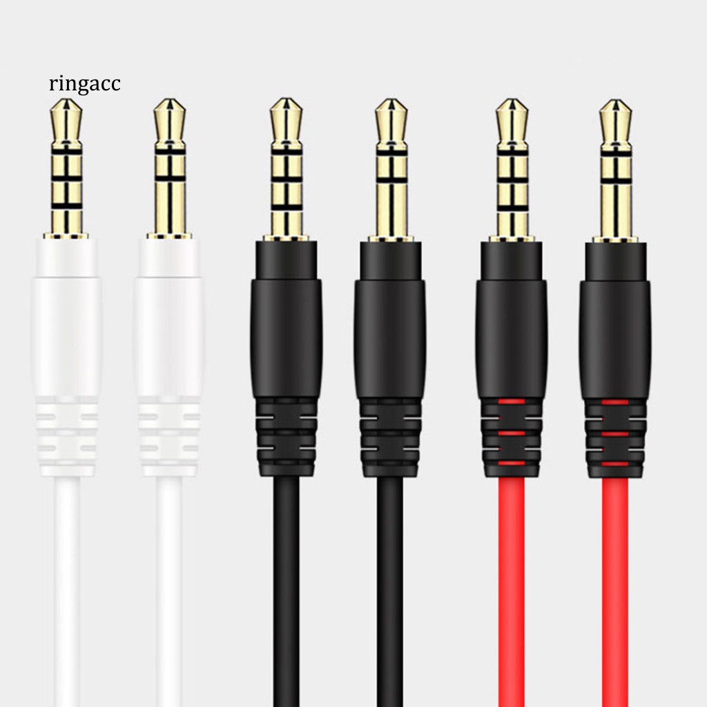 Dây Cáp Âm Thanh AUX Chuyển Đổi Từ Đầu Cắm 3.5mm Sang Cổng Cắm 3.5mm Chống Nhiễu Cho Xe Hơi