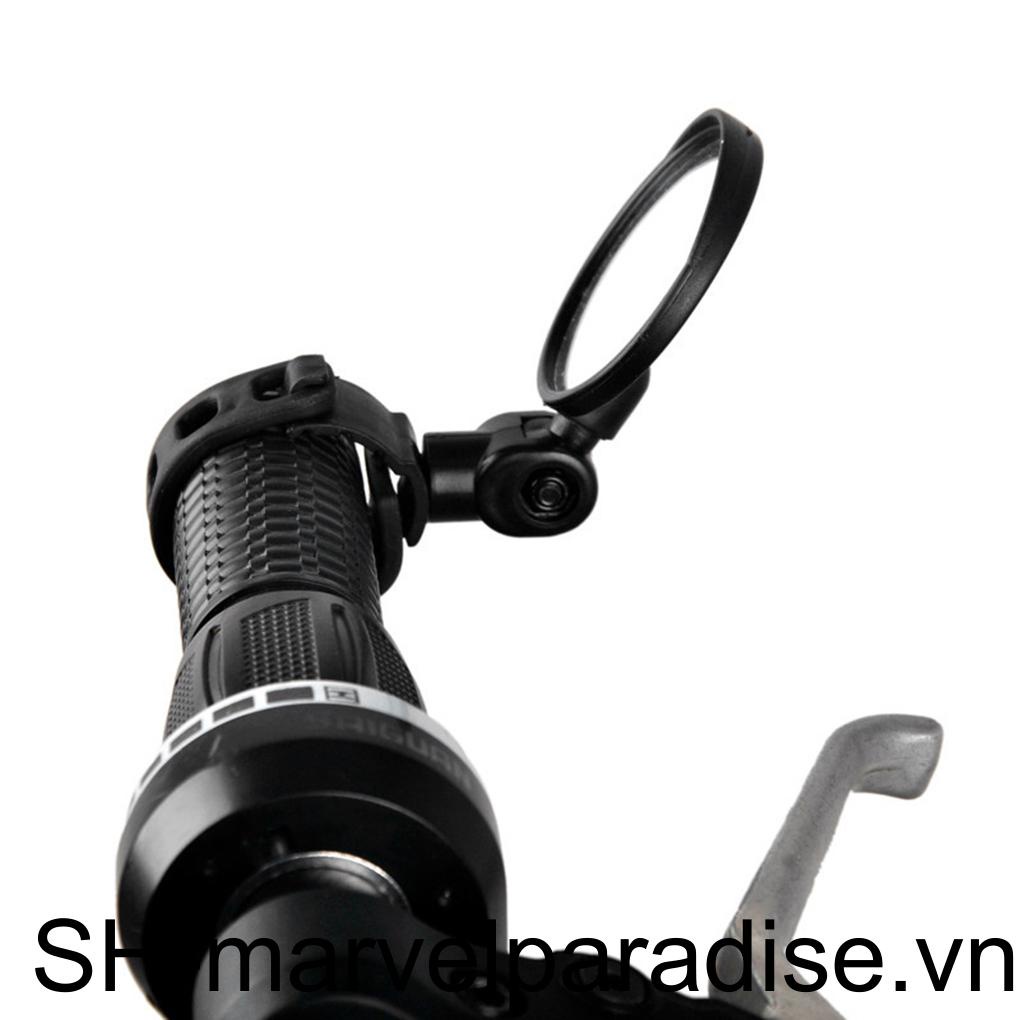 Bộ 2 Gương Chiếu Hậu Góc Rộng Gắn Tay Lái Xe Đạp Tùy Chỉnh Tiện Dụng