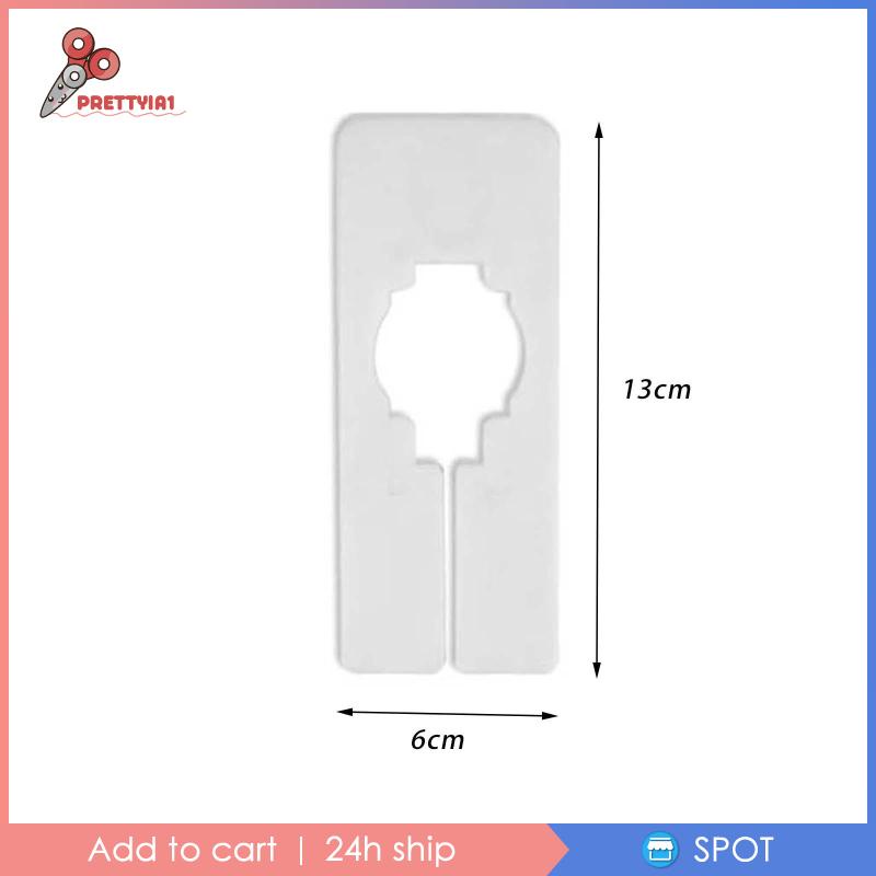 [Prettyia1] Set 30 Móc Treo Quần Áo Chia Ngăn Nhiều Màu Sắc