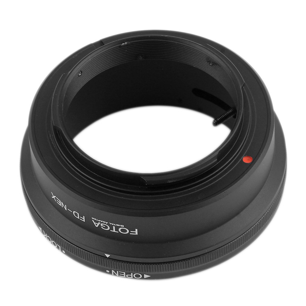 Fd-Nex Adapter Ring Portable Canons Convert Sonys Lens Sonya Nex-3 Nex-3C Compatible Digtal Camara Black Rings [Q/15]