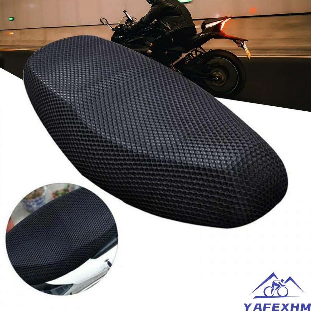 Lưới Bọc Yên Xe Máy 3D Chống Nắng Chống Trượt Màu Đen