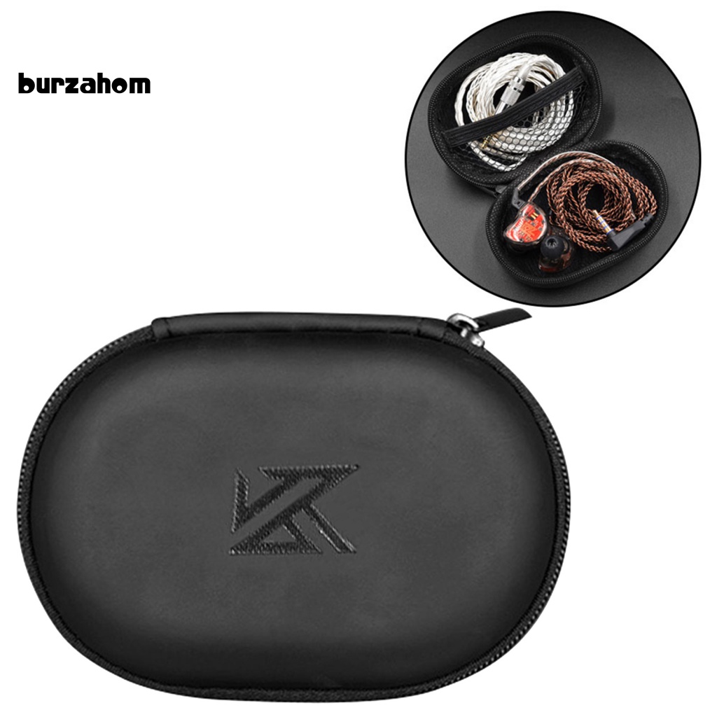 Túi Đựng Tai Nghe Bằng Da Giả Chống Trầy Xước Có Khóa Kéo Tiện Dụng