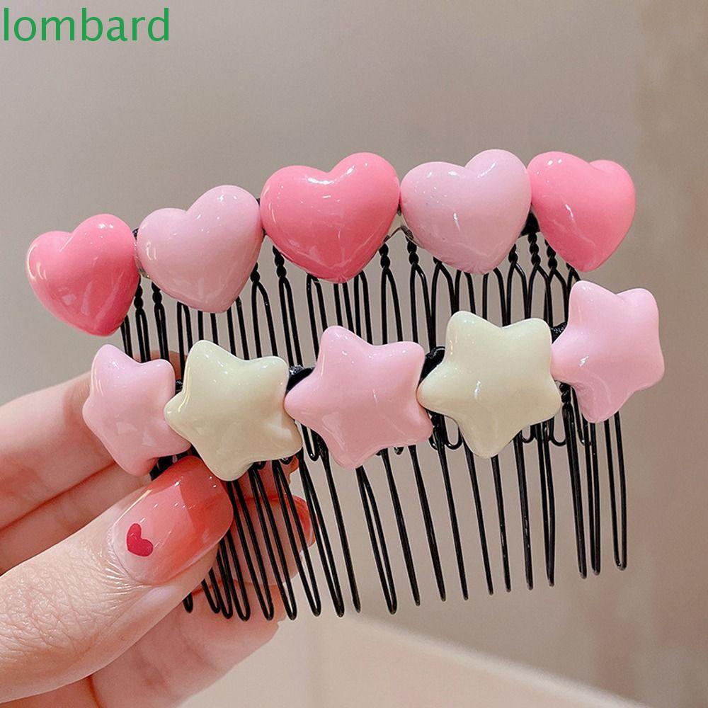 Lược Cài Tóc Hình Ngôi Sao Nhiều Màu Sắc Dễ Thương Cho Bé