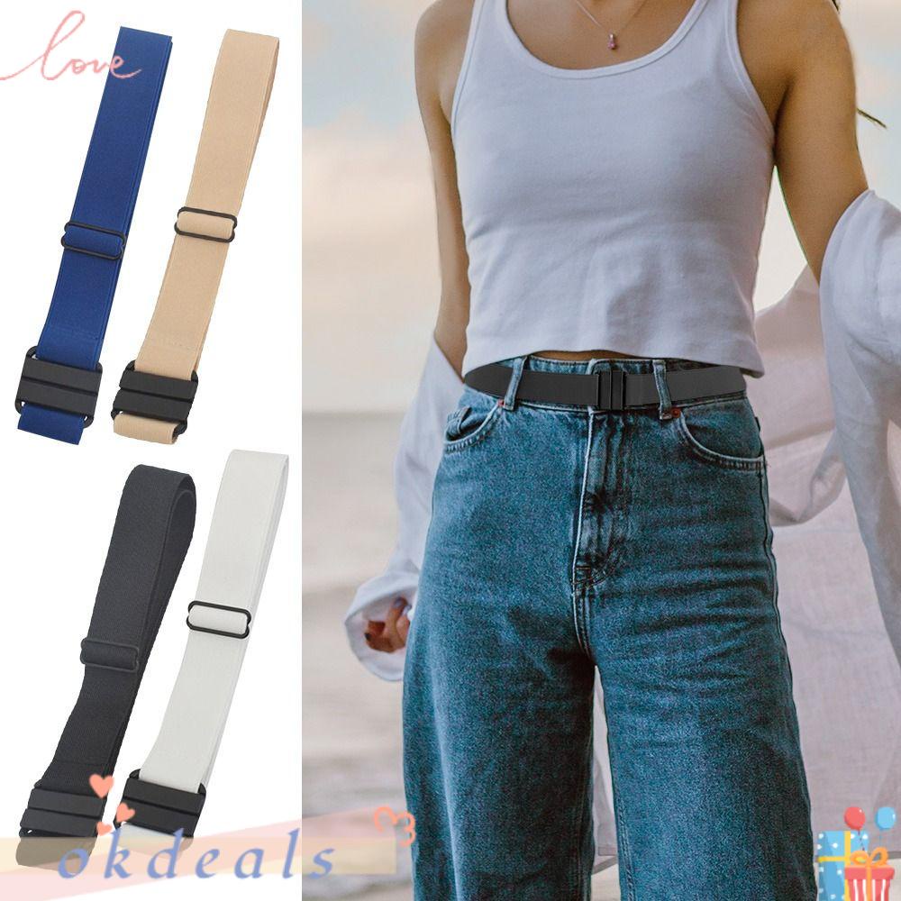 Thắt Lưng Unisex Co Giãn Có Thể Điều Chỉnh Kích Thước