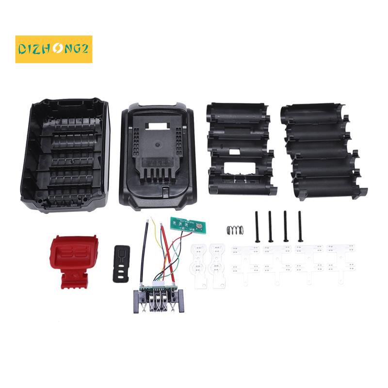 Vỏ nhựa thay thế pin cho bộ phận nắp pin Li-Ion Dewalt 20V 3A 4A Dcb200-Dcb204-2'Dcb180 &quot; Dcb182 'Dcb200 18V