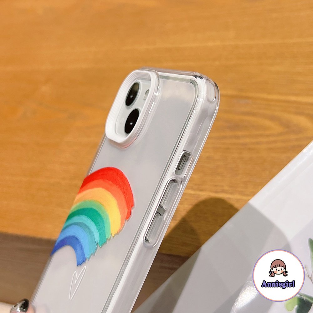 Ốp Điện Thoại TPU Mềm In Hình Cầu Vồng 3 Trong 1 Cho IPhone 11 IPhone 14 Pro Max Ip13 Pro Max IPhone 12