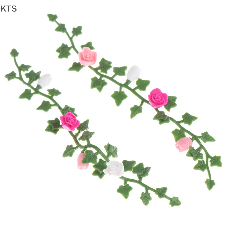 Giỏ Hoa Giả Trang Trí Nhà Búp Bê Tỉ Lệ 1: 12