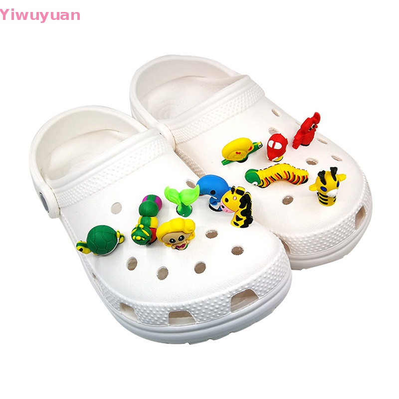 Phụ Kiện Trang Trí Giày Hình Động Vật 3D Dễ Thương Mới