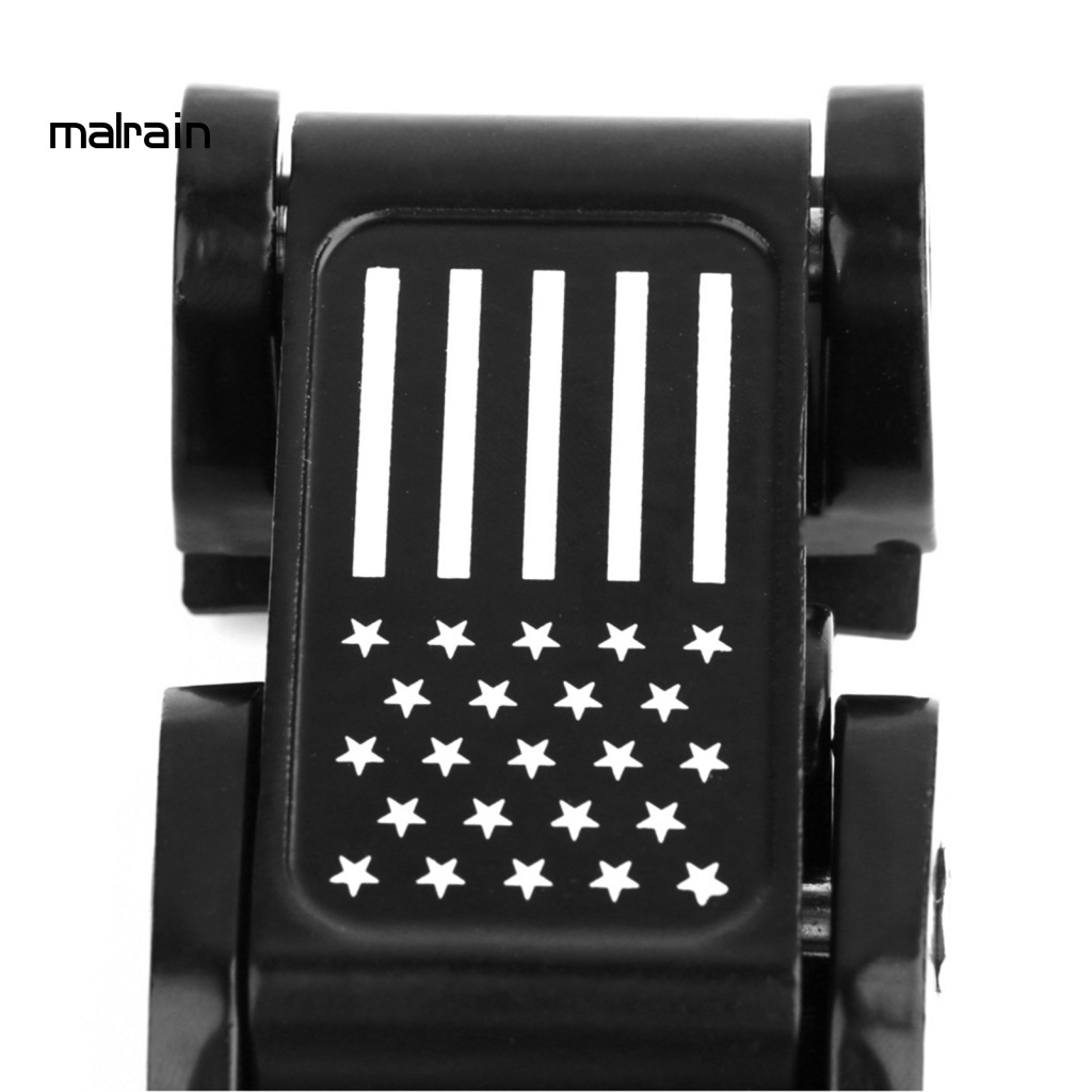 1 Cặp Chốt Khóa Nắp Ca Pô Bằng Hợp Kim Nhôm Cho Jeep Wrangler JK JL 07-21