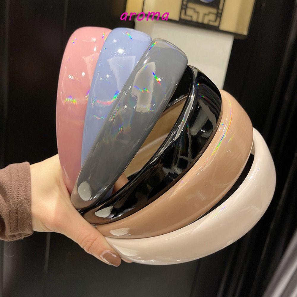 Băng Đô Cài Tóc Bằng Pu Đơn Giản Thời Trang Dành Cho Nữ