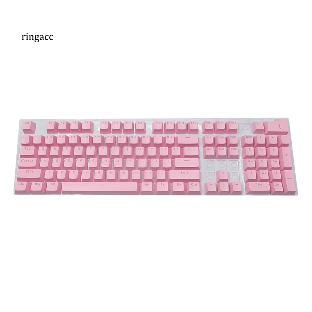 Bộ 104 Nút Bàn Phím Nhựa ABS Chống Trượt Có Đèn Nền Cho Máy Tính