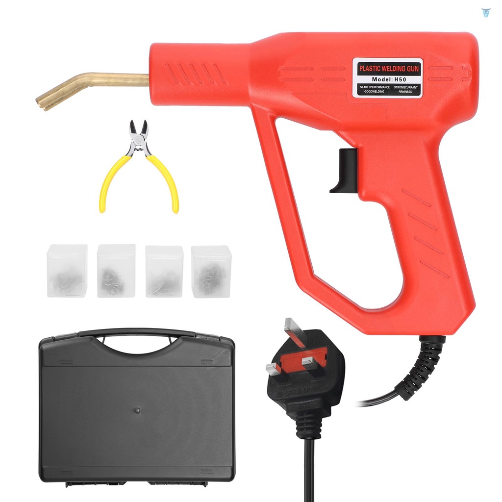 Bộ Máy Hàn Cầm Tay 50W Bằng Nhựa Kèm 4 Hộp Ghim Bấm