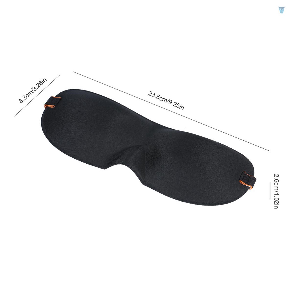 Miếng Bịt Mắt Ngủ 3D Thoáng Khí Có Thể Điều Chỉnh Dành Cho Nam Và Nữ