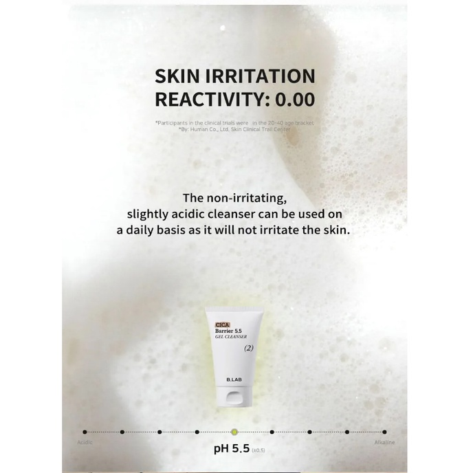 Sữa Rửa Mặt Dạng Gel Cica 5.5 120ml