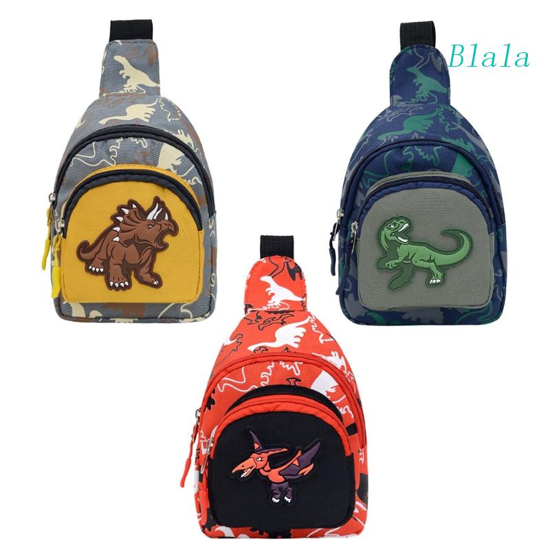 Túi Đeo Chéo Ngực Đựng Điện Thoại Hình Khủng Long Đáng Yêu Thời Trang Cho Bé Trai Và Gái