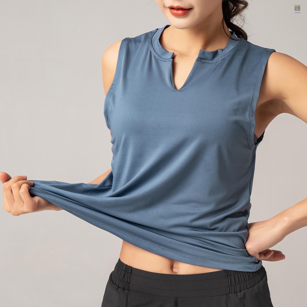 Áo Tank Top Thể Thao Sát Nách Chất Liệu Thấm Hút Khô Thoáng Nhanh Chóng