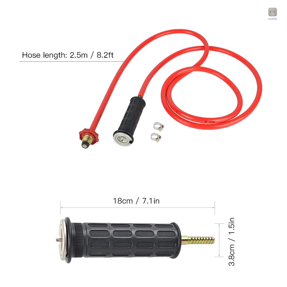 Ống Nối Chuyển Đổi Bếp Ga Với Dây Dẫn 2.5m Tiện Dụng Khi Đi Cắm Trại